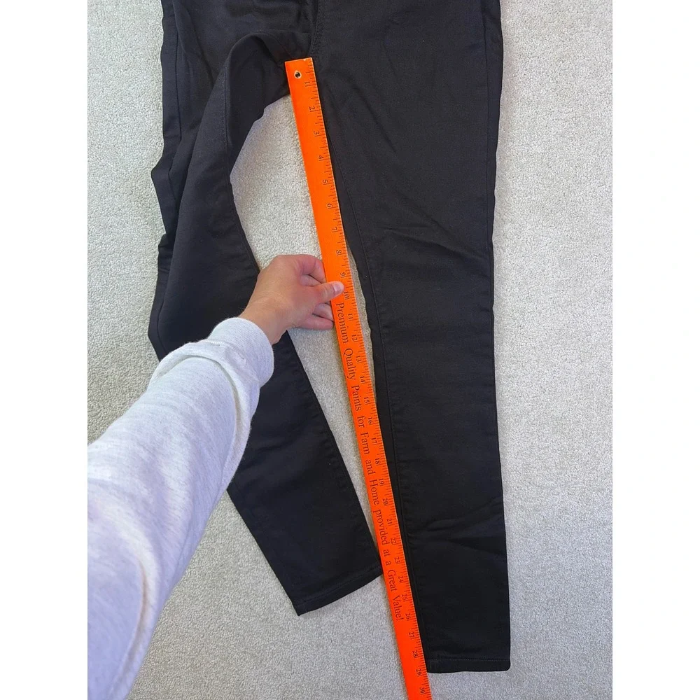 Simply Vera Vera Wang Shaping Denim Leggings Small Black Mid Rise WSV31LG16R3‎
